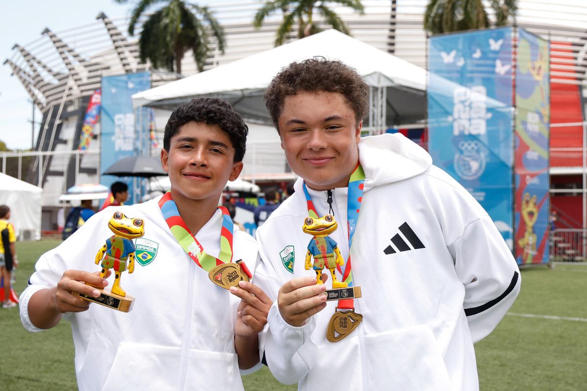 Brasil lidera quadro de medalhas nos Jogos Sul-americanos da Juventude Panamá 2026. Poliana Okimoto celebra metas cumpridas