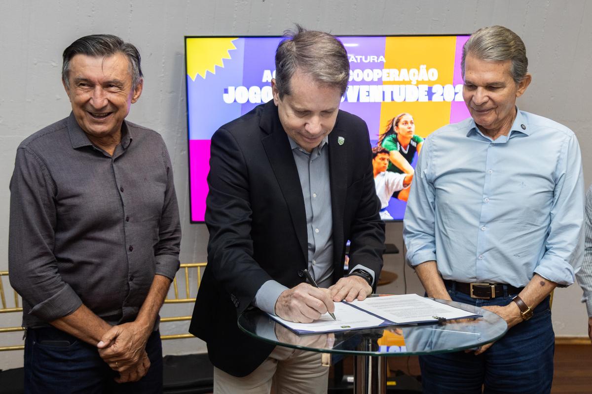 COB e Prefeitura de Foz do Iguaçu formalizam acordo de cooperação para realização dos Jogos da Juventude CAIXA 2026
