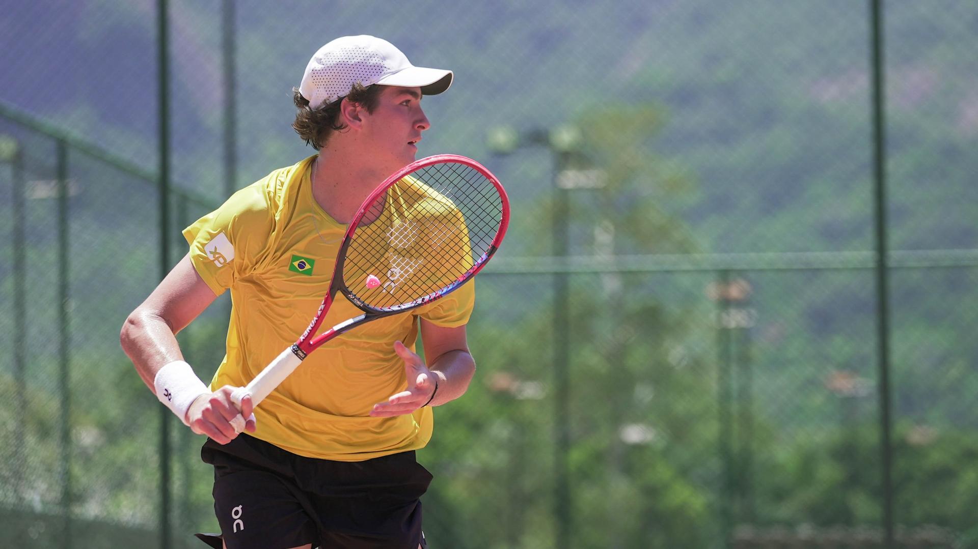 João Fonseca é semifinalista em Buenos Aires. Foto: Marina Ziehe/COB