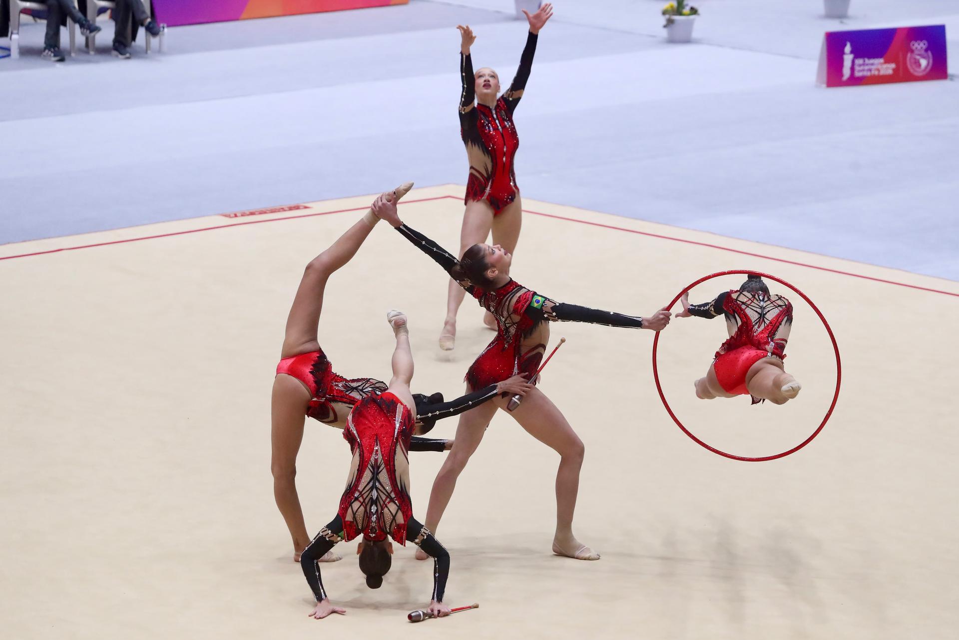 Leoas fazem maior nota do ciclo e Ginástica Rítmica se despede de Santa Fé 2026 com 5 ouros