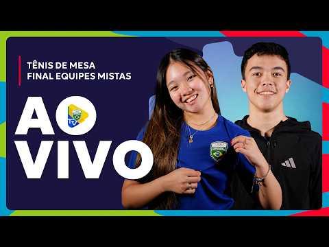 TÊNIS DE MESA - FINAL POR EQUIPES MISTAS (APENAS IMAGENS) - 17/04 | SUL-AMERICANO DA JUVENTUDE 2026