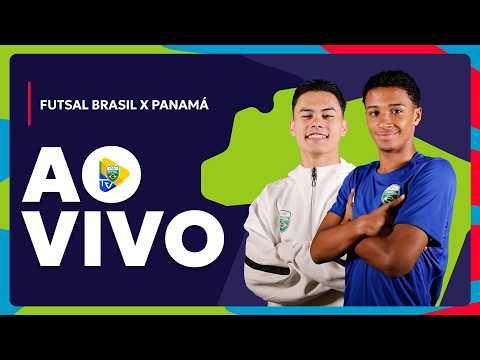 FUTSAL BRASIL X PANAMÁ - 15/04 (APENAS IMAGENS) | SUL-AMERICANO DA JUVENTUDE PANAMÁ 2026