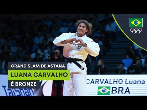 Luana Carvalho é bronze no Grand Slam de Astana com ippon no último segundo