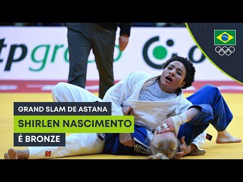 Shirlen Nascimento é bronze no Grand Slam de Astana de Judô