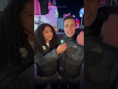 QUE EXPERIÊNCIA DA LAURA AMARO E LÉO DE DEUS 🥹💚💛
