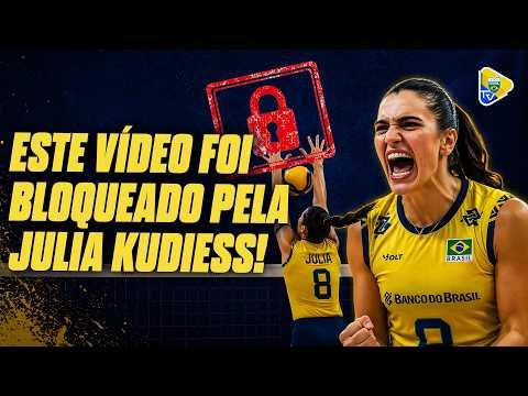 BLOQUEIOS INSANOS DA JULIA KUDIESS NA LIGA DAS NAÇÕES DE VÔLEI 2026!