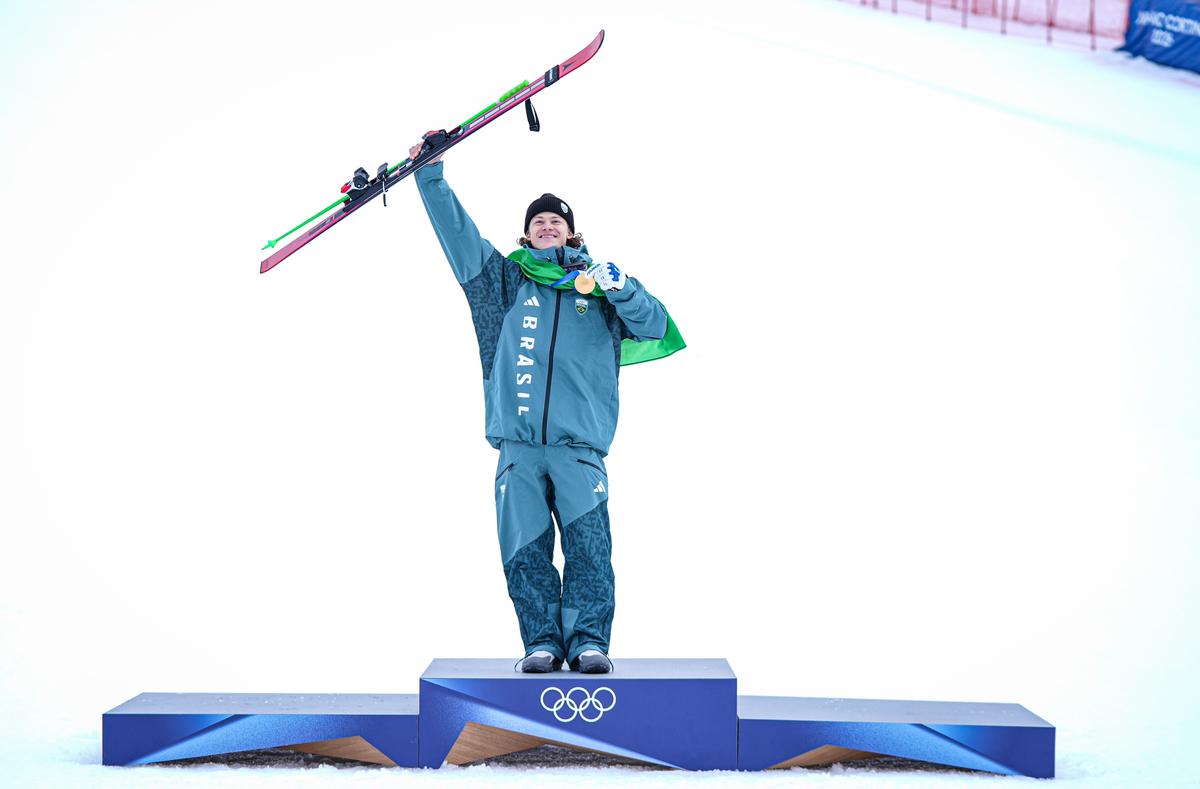 Lucas Pinheiro Braathen é ouro para o Brasil em Milão-Cortina 2026