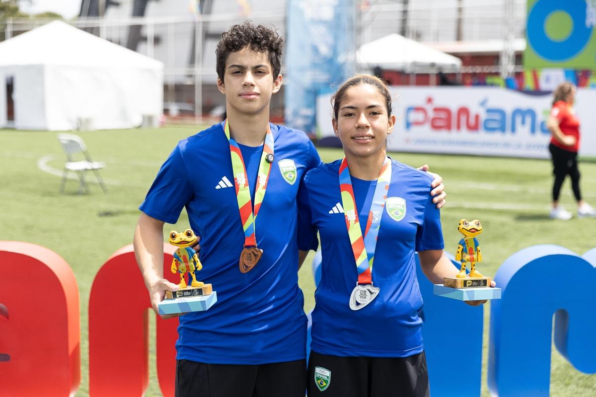 Laiane Timbira e Mohammad Hauachi: judocas garantem as primeiras medalhas do Brasil no Panamá 2026