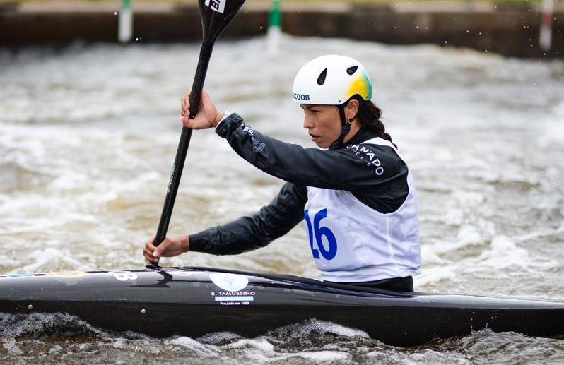 Ana Sátila na Copa do Mundo de Canoagem Slalom