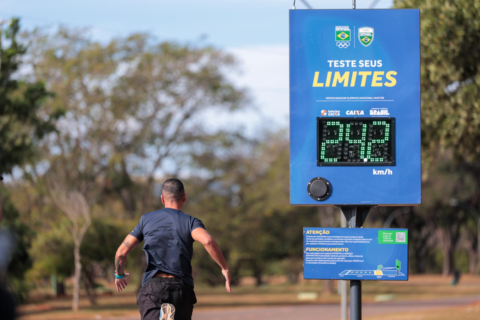 Comitê Olímpico do Brasil e Governo do DF inauguram pista de velocidade no Parque da Cidade