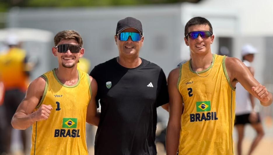 Time Brasil estreia com vitória no vôlei de praia em primeiro dia de disputas em Dakar 2026