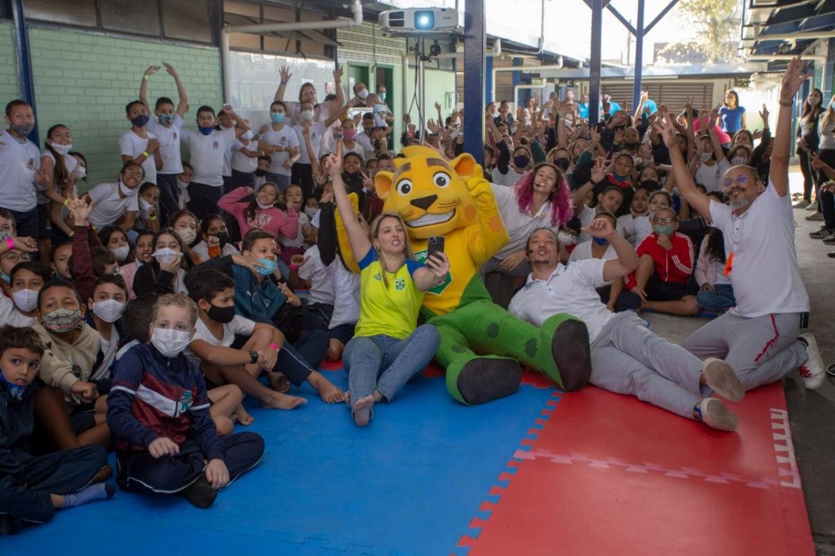 Festival Transforma leva Valores Olímpicos a Santos