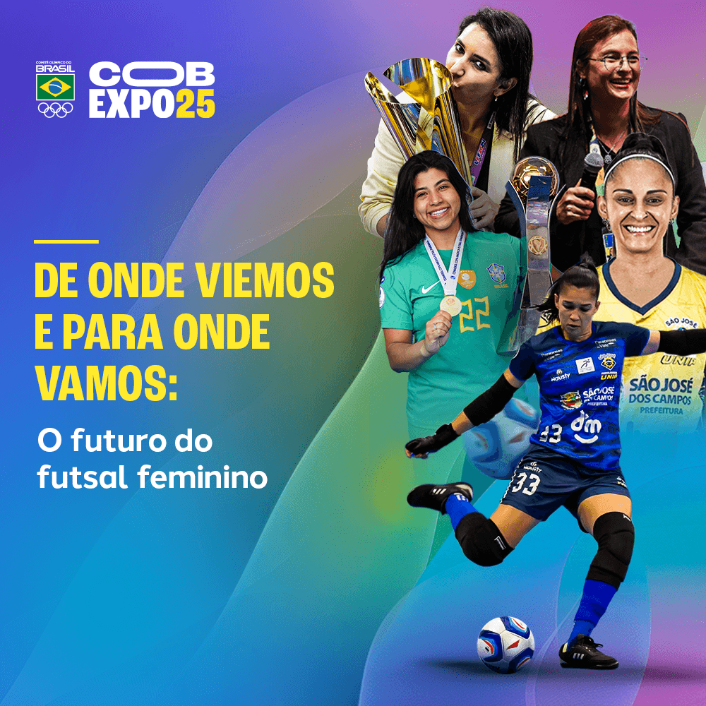 COB Expo organiza debate sobre o futuro do futsal feminino no Brasil