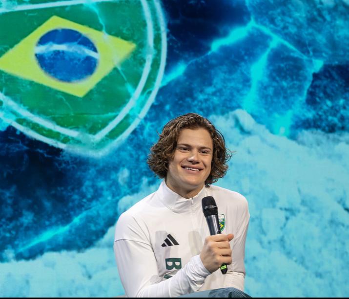 Livre e inspirador, Lucas Pinheiro Braathen está pronto para defender o Brasil em Milão-Cortina 2026
