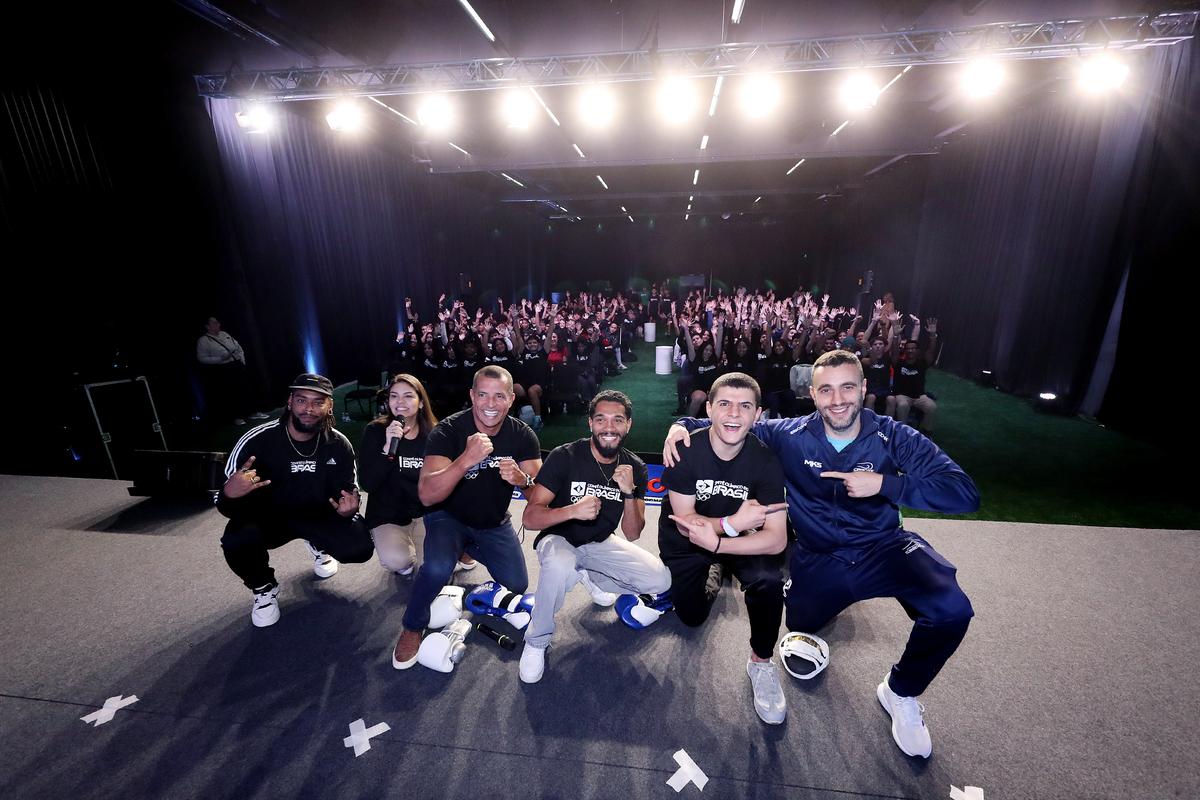 Transforma realiza aulão pré-vestibular com vice-campeão mundial de boxe ‘Bolinha’ na COB Expo 2025
