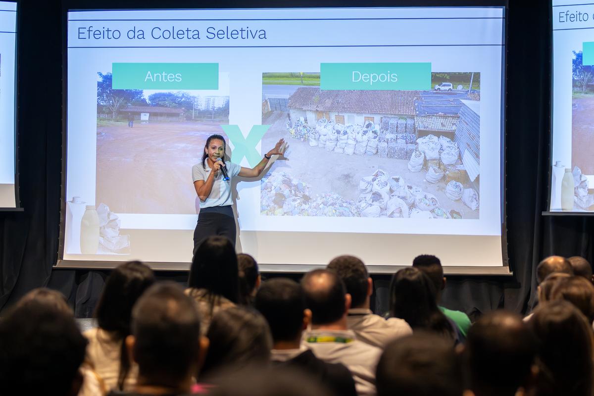 Área de Sustentabilidade do COB promove palestra sobre Coleta Seletiva com especialistas