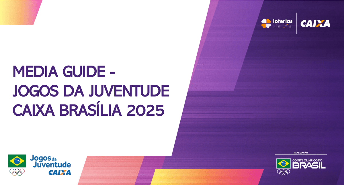 COB lança Media Guide para Jogos da Juventude CAIXA Brasília 2025