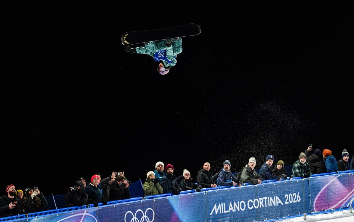Pat e Augustinho conquistam resultados históricos para o Brasil no snowboard halfpipe em Milão-Cortina 2026