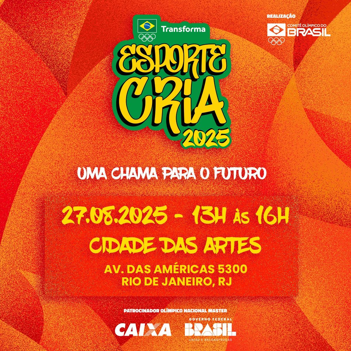 Esporte CRIA apresenta a cerca de mil jovens cariocas carreiras ligadas ao universo esportivo
