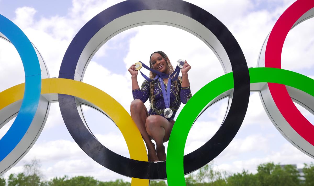 Rebeca Andrade relembra Paris 2024, fala sobre ciclo Los Angeles 28 e reflete sobre momento pessoal