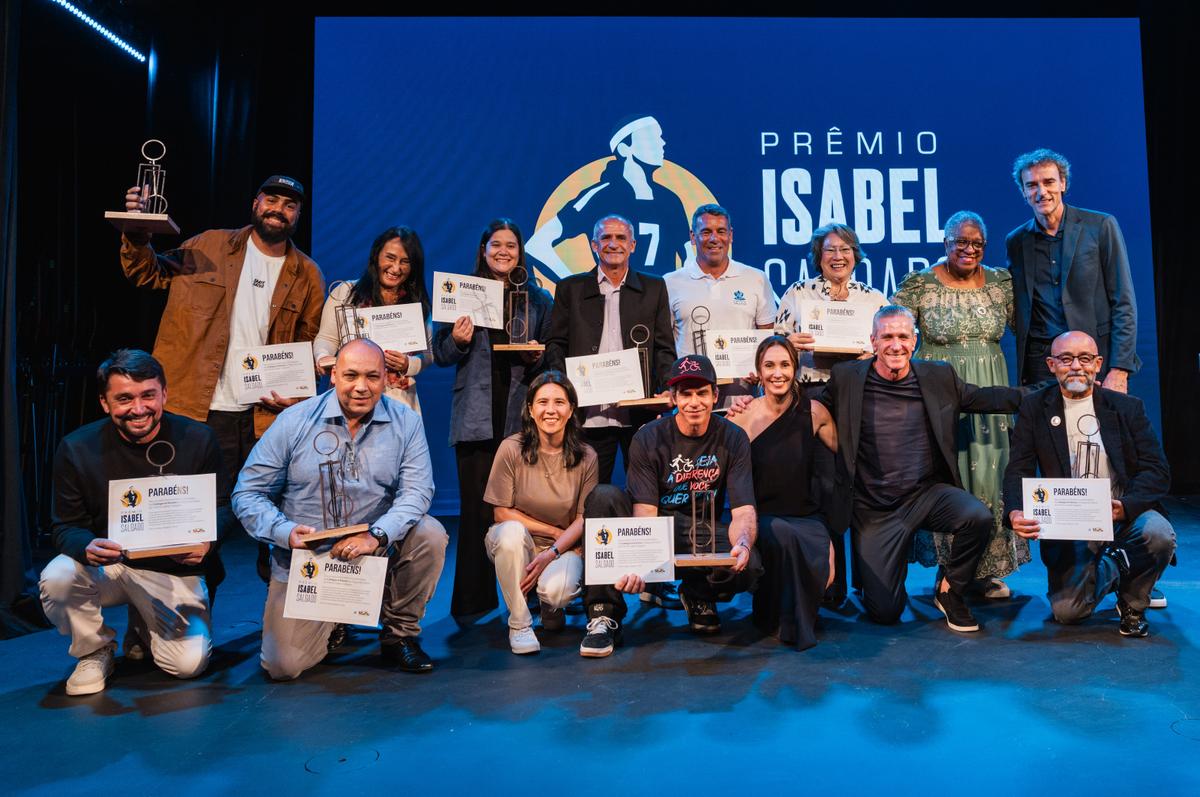 Segunda edição do Prêmio Isabel Salgado reconhece transformação social pelo esporte