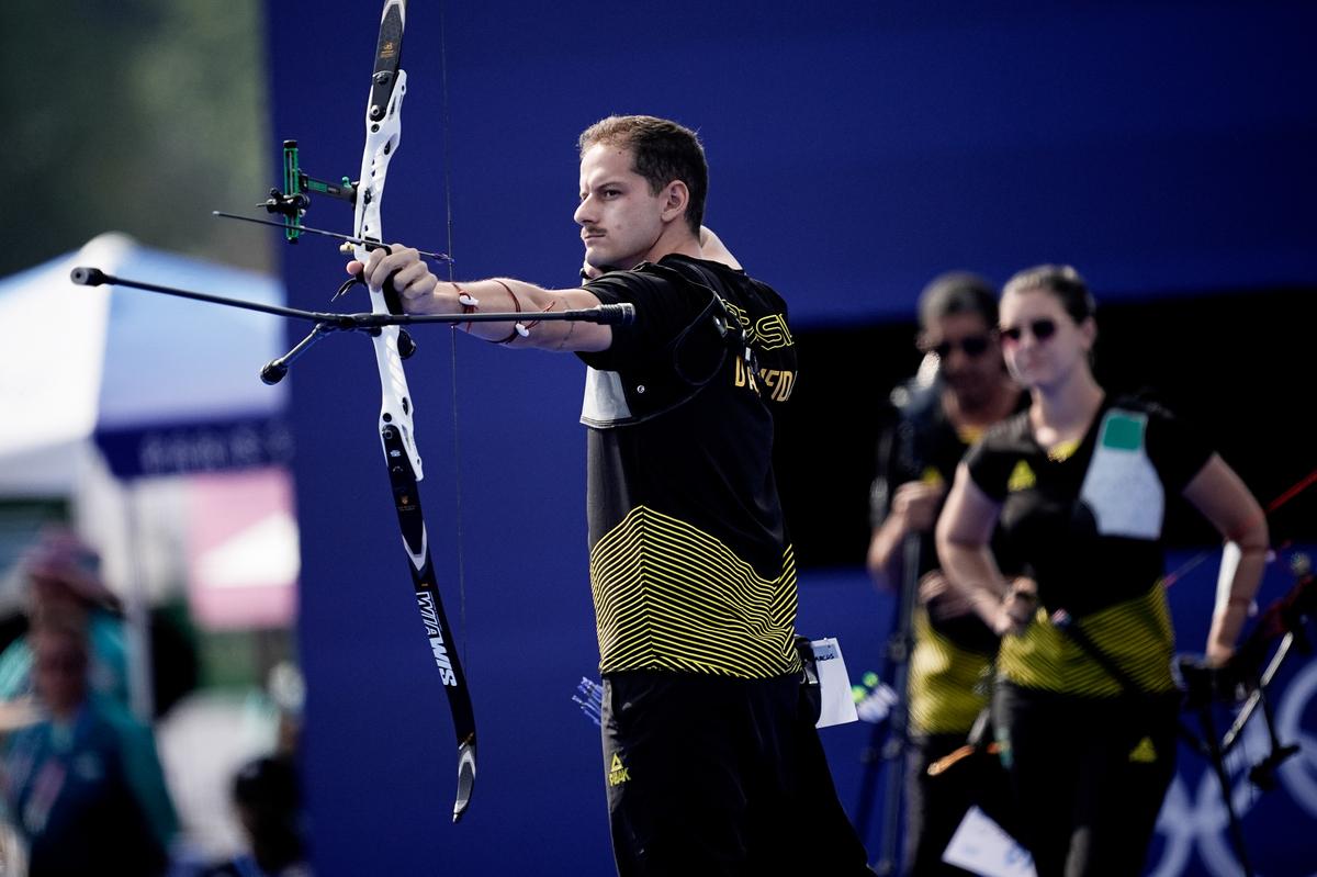 Marcus D’Almeida em Paris 2024 - Foto: Alexandre Loureiro/COB