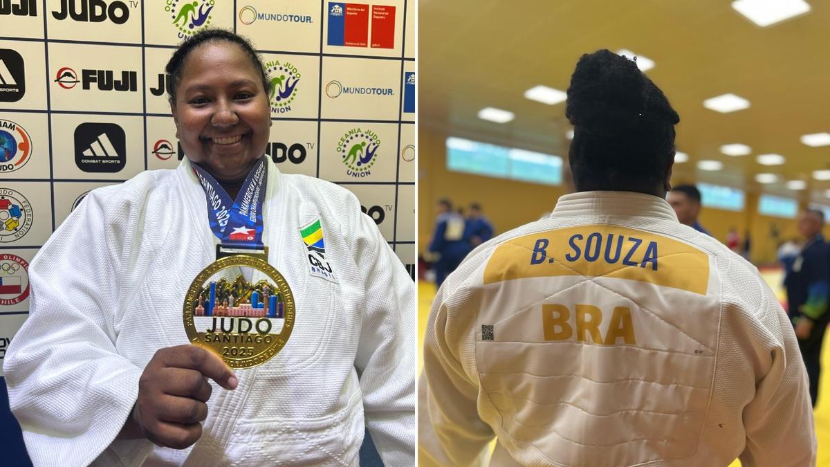 Quimono e dobradinha de ouro: o retorno dourado de Bia Souza às competições