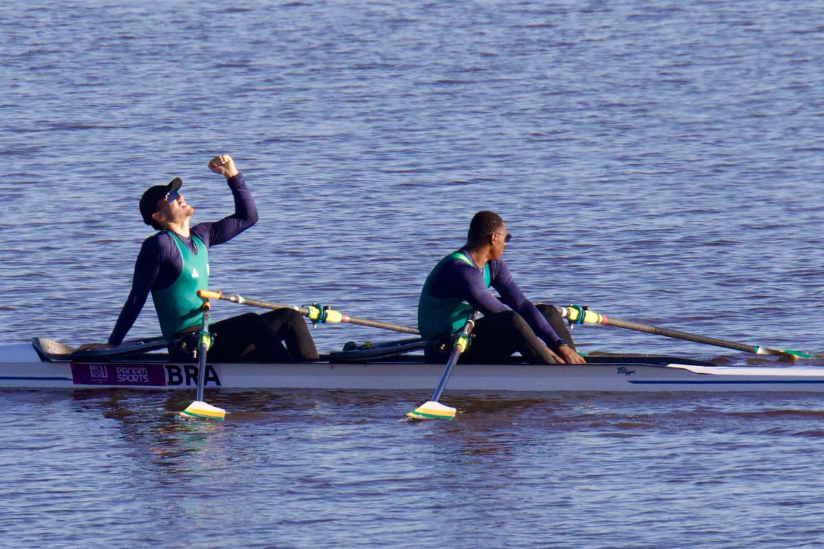 Com ouro no remo, Time Brasil conquista primeira medalha nos Jogos Pan-americanos Júnior 2025