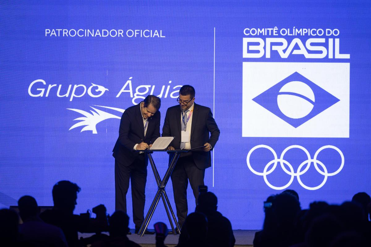 COB renova parceria com o Grupo Águia e reforça compromisso com a excelência operacional ao Time Brasil