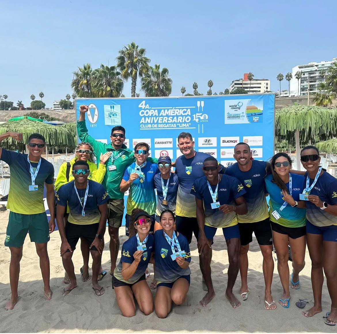 Fernanda Nunes celebra resultados promissores no remo costal e reflete sobre os desafios à frente da CACOB
