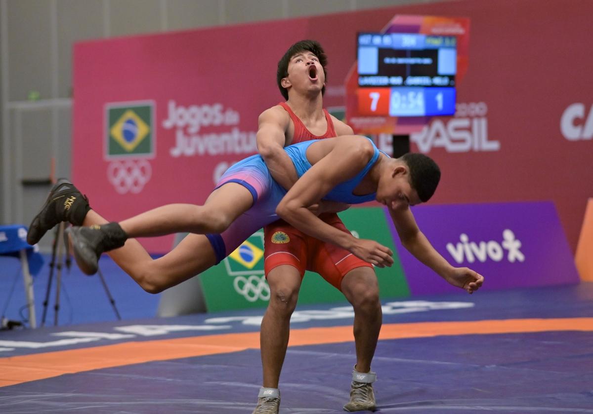 Ouro pelo RJ nos Jogos da Juventude CAIXA, Lavozier Marubo mantém fortes seus laços com o Amazonas 