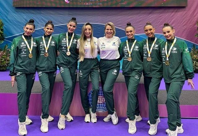 Leoas da ginástica rítmica conquistam o coração dos brasileiros e fazem história ao som de “Evidências” 