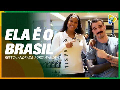 REBECA ANDRADE É ESCOLHIDA PELO COI E LEVARÁ A BANDEIRA OLÍMPICA NOS JOGOS DE INVERNO!