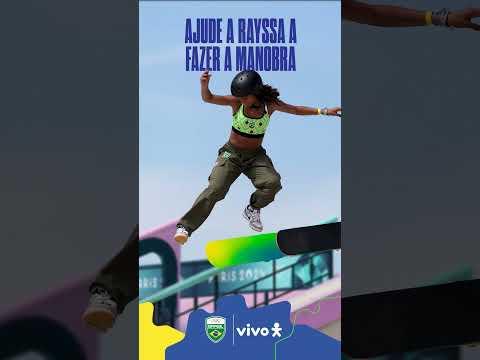 Ajude a Rayssa Leal a fazer a manobra!