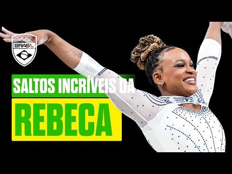 REBECA ANDRADE: COMPILADO DE SALTOS ESPETACULARES DA MAIOR MEDALHISTA OLÍMPICA DO BRASIL