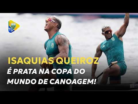 ISAQUIAS QUEIROZ É PRATA NO C1 500M! COPA DO MUNDO DE CANOAGEM VELOCIDADE - ETAPA DA HUNGRIA