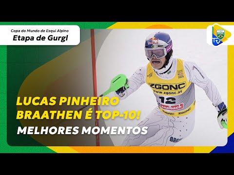TOP-10! Lucas Pinheiro Braathen é 10º na Copa do Mundo de Esqui Alpino em Gurgl ⛷️