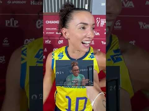 Jogadoras da seleção de vôlei revelam seus pensamentos intrusivos em quadra!