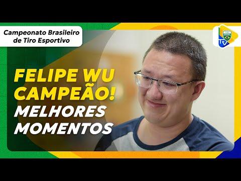 FELIPE WU É CAMPEÃO BRASILEIRO DE TIRO ESPORTIVO | MELHORES MOMENTOS 🥇