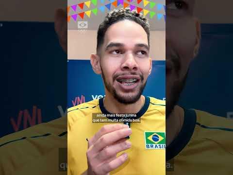 Feliz São João! Atletas de vôlei falam o que mais gostam nas festas juninas!