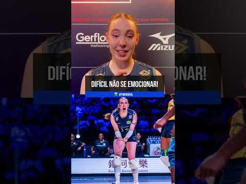 DIFÍCIL NÃO SE EMOCIONAR COM JÚLIA BERGMANN!