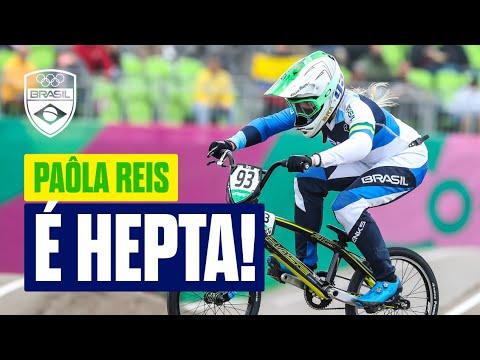 É HEPTA! Paôla Reis conquista Campeonato Brasileiro de BMX Racing pela sétima vez