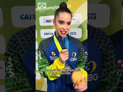 INÉDITO! Brasil conquista duas pratas no Mundial de Ginástica Rítmica!