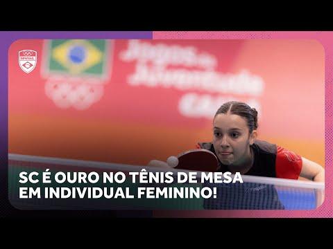 SC é ouro no individual feminino | Tênis de Mesa | Jogos da Juventude CAIXA Brasília 2025