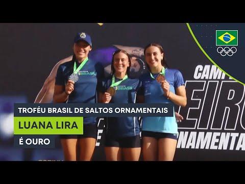 Luana Lira conquista o Troféu Brasil de Saltos Ornamentais e vai ao Mundial de Singapura