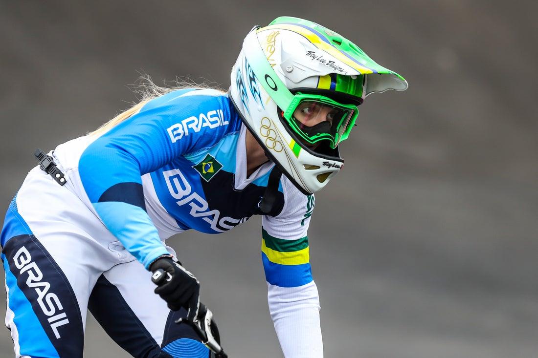 Paola Reis compete no BMX Racing. Foto: Wander Roberto/COB Paola Reis compete no BMX Racing. Foto: Wander Roberto/COB