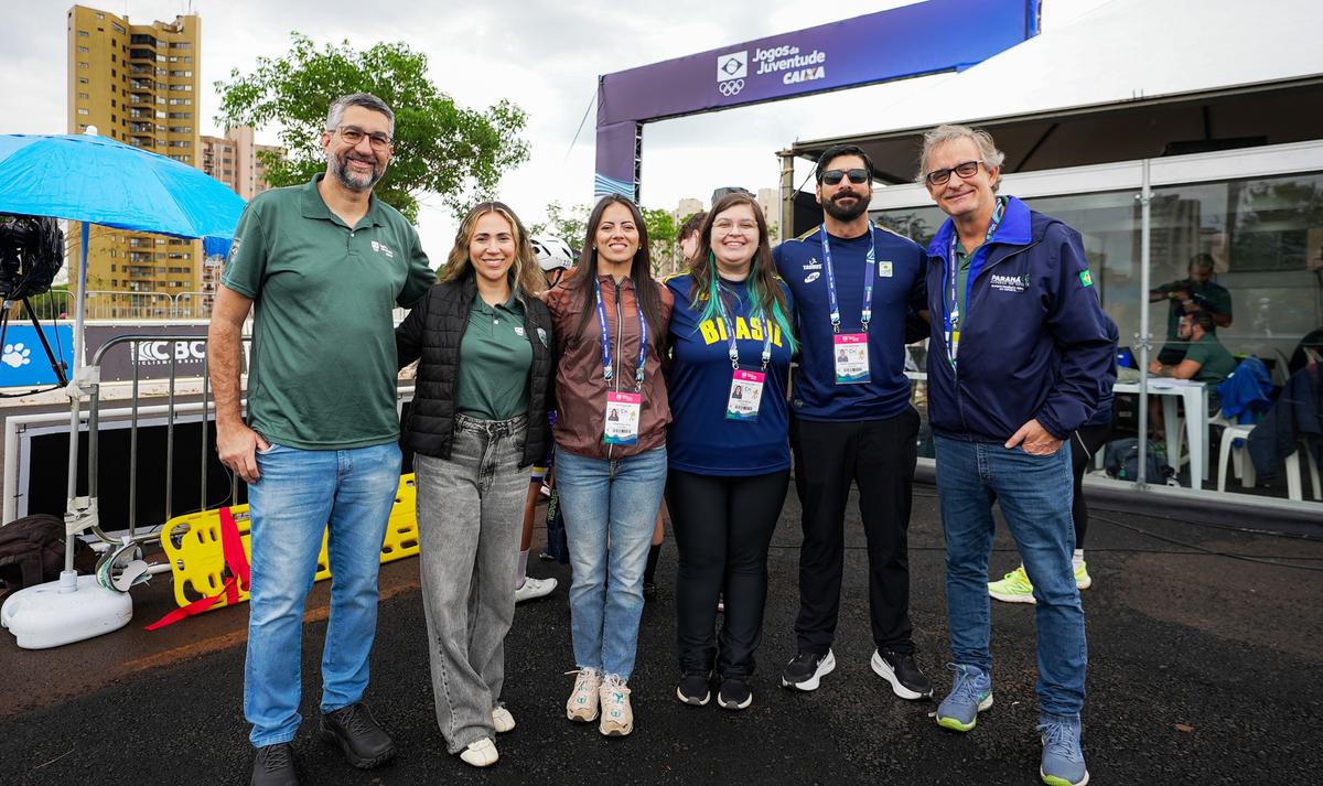 Alunos-destaque do CAGE são homenageados no palco principal dos Jogos da Juventude CAIXA 2026