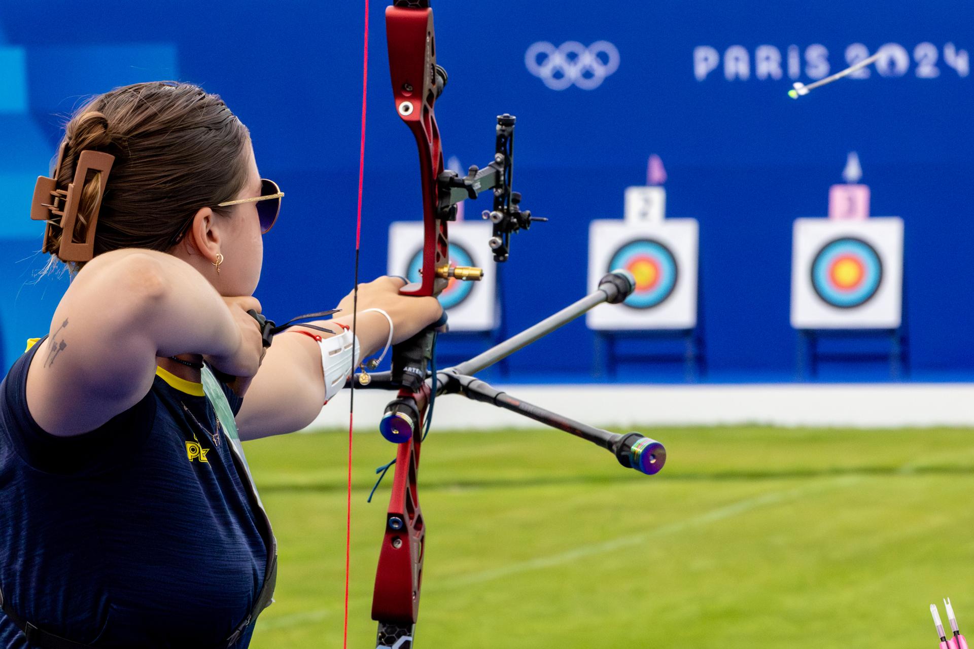 Ana Luiza Caetano vai estrear nos Jogos Olímpicos de Paris 2024. FOTO: Miriam Jeske/COB