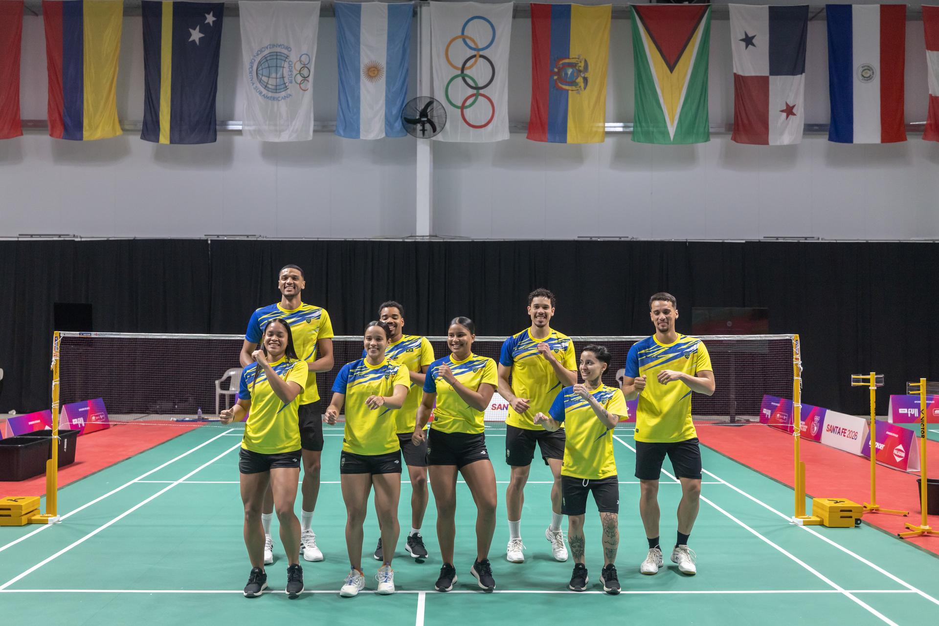 Foto: Jonne Roriz/COB Time Brasil inicia caminhada no badminton com campanha perfeita e ouro por equipes