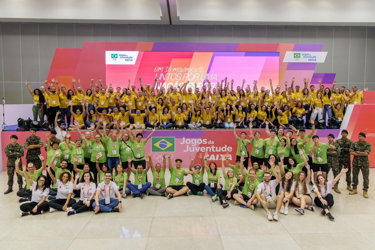 COB entra na reta final de inscrições para voluntários dos Jogos da Juventude CAIXA Foz do Iguaçu 2026
